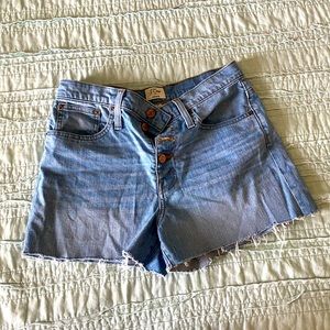 J.Crew cutoff denim shorts size 27 like new
